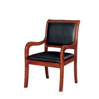 鑫环境 实木普通款会议椅办公椅培训椅皮椅会客坐椅棋牌麻将椅子员工职员椅餐椅