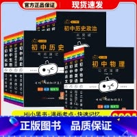 [12本套]小黑书 初中通用 [正版]2024版 瓜二传媒小黑书初中语文数学英语物理化学生物道德与法治历史地理考点突破速