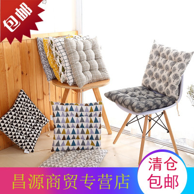 加厚餐桌办公室电脑椅子坐垫冬季学生教室板凳子座垫地板榻榻屁垫