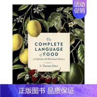 [正版]插画图解百科全书:食材英文生活英文生活综合进口原版书精装The Complete Languageof Fo