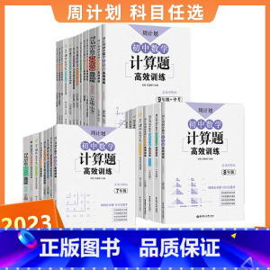 语文基础知识高效训练 七年级/初中一年级 [正版]周计划 初中数学计算题高效训练789年级上册下册几何综合题 代数综合题