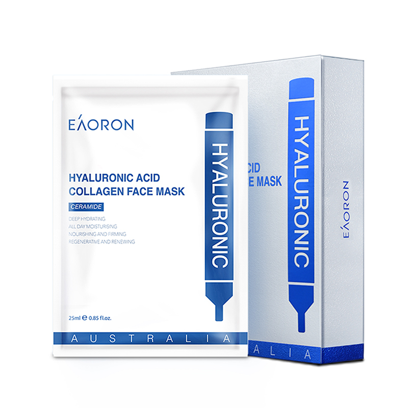 eaoron澳容水光针白面膜 5片/盒 面贴膜 补水保湿紧致弹滑 紧肤淡皱