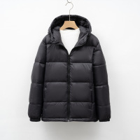 羽绒服新国标90绒女冬季连帽防风休闲百搭面包服防寒外