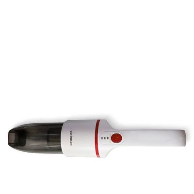 索哈曼(SOHOMAN) X1白色 家用车载两用全能型手持便携无线吸尘器 大吸力大容量大功率轻盈便携