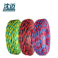 沈迈 铜芯耐火软电线 NH-RVS-2*2.5mm²(95米) /捆