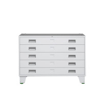 晋舰底图柜资料储存柜工程图纸柜底图储物柜多层抽屉柜 1号单层带轮子