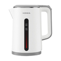康佳电热水壶1.8L保温304不锈钢双层防烫KEK-W1815
