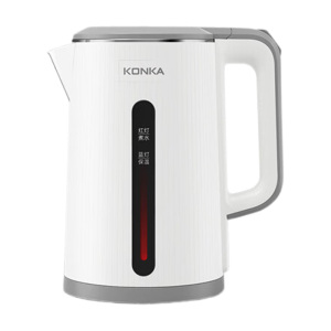 康佳电热水壶1.8L保温304不锈钢双层防烫KEK-W1815