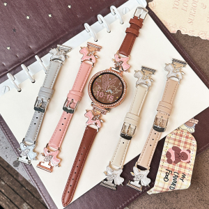 猫咪毛绒挂脖套适用小天才Z11电话手表表带3139B