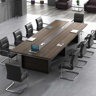 全简条形会议桌现代简约办公桌接待洽谈桌