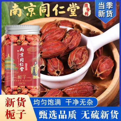 南京同仁堂-栀子茶75g/罐养生茶花果茶花茶组合茶手工挑选云外飞仙道人茶