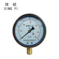 祥屹 耐震压力表 YTN100 0-4Mpa 块