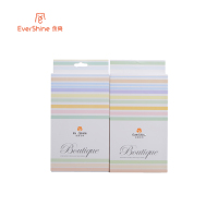 永亮毛巾纯棉经典条纹毛巾单条礼盒装(颜色随机)2207(32*72cm)