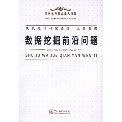 [M]现代统计研究丛著:数据挖掘前沿问题-9787503756399