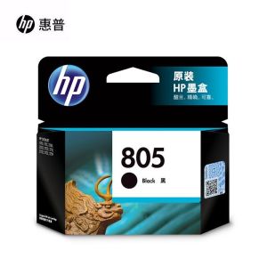 惠普(HP) 805墨盒黑色彩色 原装墨盒 适用于,1212,2332,2722,2723打印机 805黑色原装墨盒