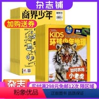 [正版]商界少年(1年共12期)+环球少年地理(1年共12期)杂志组合 2024年9月起订 杂志铺 儿童科普百科书籍