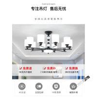 苏宁放心购 欧式吊灯客厅灯具现代简约北欧大气家用2020新款美式卧室餐厅灯饰