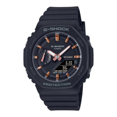 CASIO 卡西欧G-SHOCK男士方形生活防水手表GMAS2100-1ACR