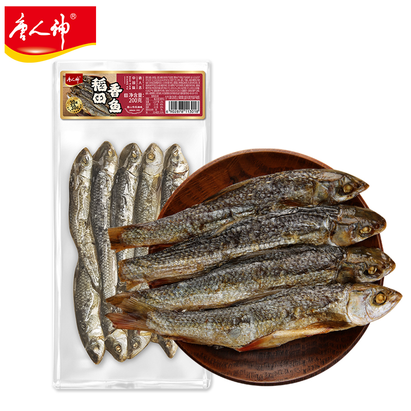 唐人神 稻田香鱼 200g/袋