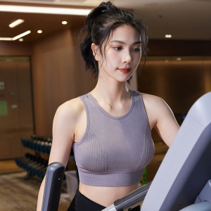 薄款大胸显小防震运动文胸速干美背外穿跑步健身瑜伽运动内衣