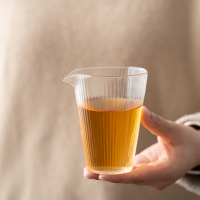 苏氏陶瓷(SUSHI CERAMICS)玻璃公道杯防烫加厚耐热分茶器家用茶海茶具配件