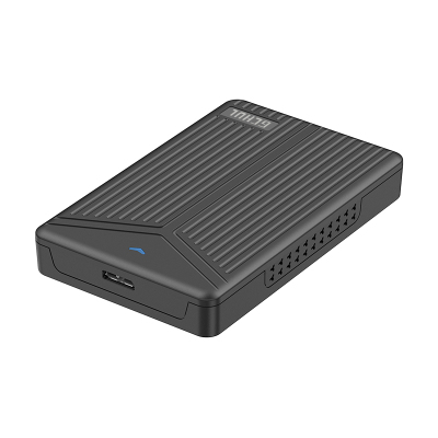 杰储(GCHUL)T1000 2T USB3.0 2.5英寸 移动硬盘 (计价单位:个) 竖纹黑色