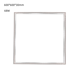 欧频照明 LED平板灯铝扣板石膏板灯盘集成吊顶 进口灯珠68W双驱动 600*600*30mm