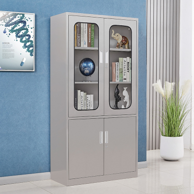 臻远 不锈钢201存储柜储物柜 大器文件柜