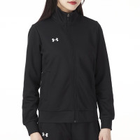 安德玛(Under Armour)女装新款运动跑步训练健身舒适休闲立领夹克21500438-001 ZP