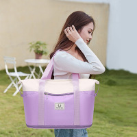 旅行包可套拉杆箱收纳干湿分离行李包大容量手提健身包防水