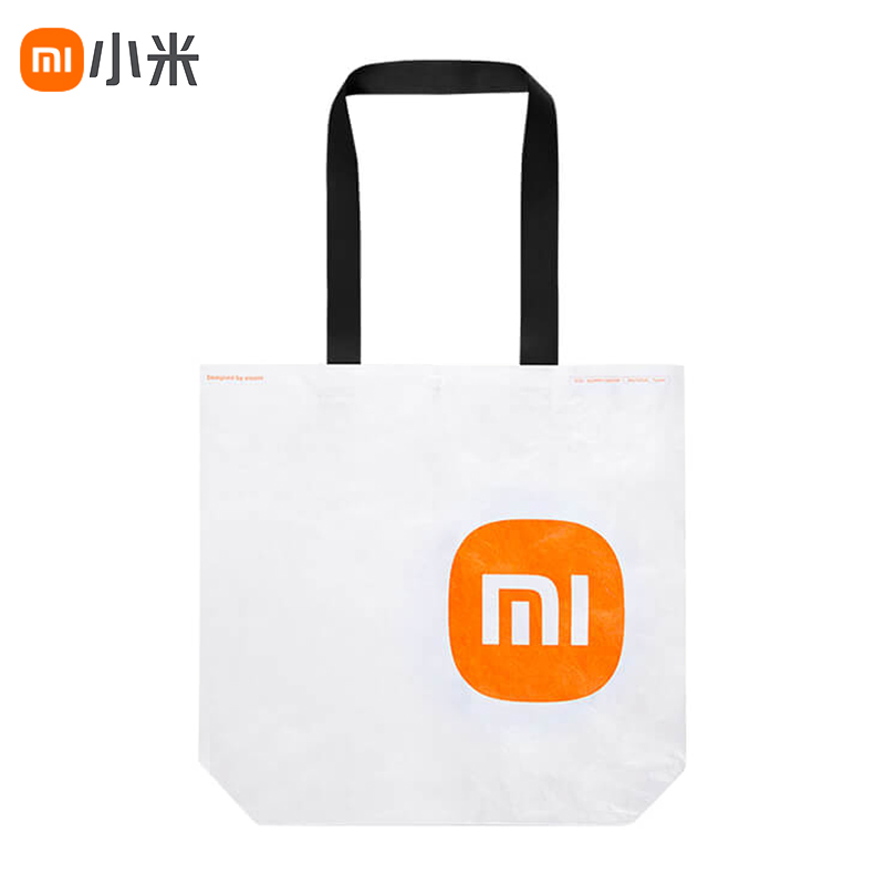 小米环保袋购物袋便携随身携带折叠购物买菜大容量手提女帆布袋收纳袋