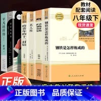 6本套]钢铁+经典常谈+名人传+12封信+平凡、苏菲的世界 [正版]钢铁是怎样炼成的人民教育出版社 初中原著完整版七八年
