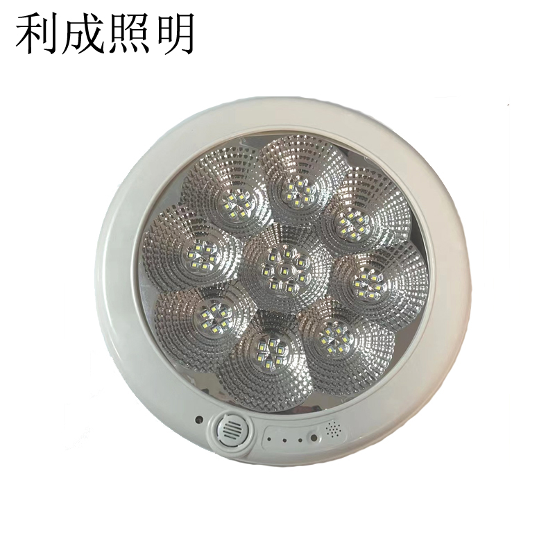 利成照明 声光控吸顶灯 15W 白光 圆形φ300mm