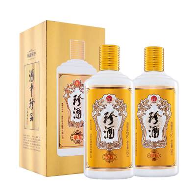珍酒 珍五 53度500ml*2瓶 酱香型新老版本年份随机 口粮自饮