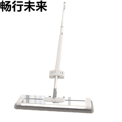 畅行未来 6612亮面免手洗平板拖把 55cm+两布 把
