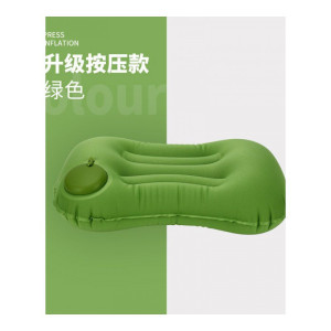 美帮汇旅行枕便携充气枕头坐火车趴睡午睡吹气护腰枕户外靠枕腰靠垫枕芯/枕头