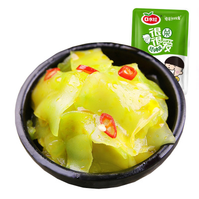 任选两件26.8元-口水娃香辣莴笋500g散装即食麻辣素食女生休闲小零食湖南特产小吃