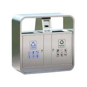豫众诺 不锈钢垃圾箱 圆角桶 个