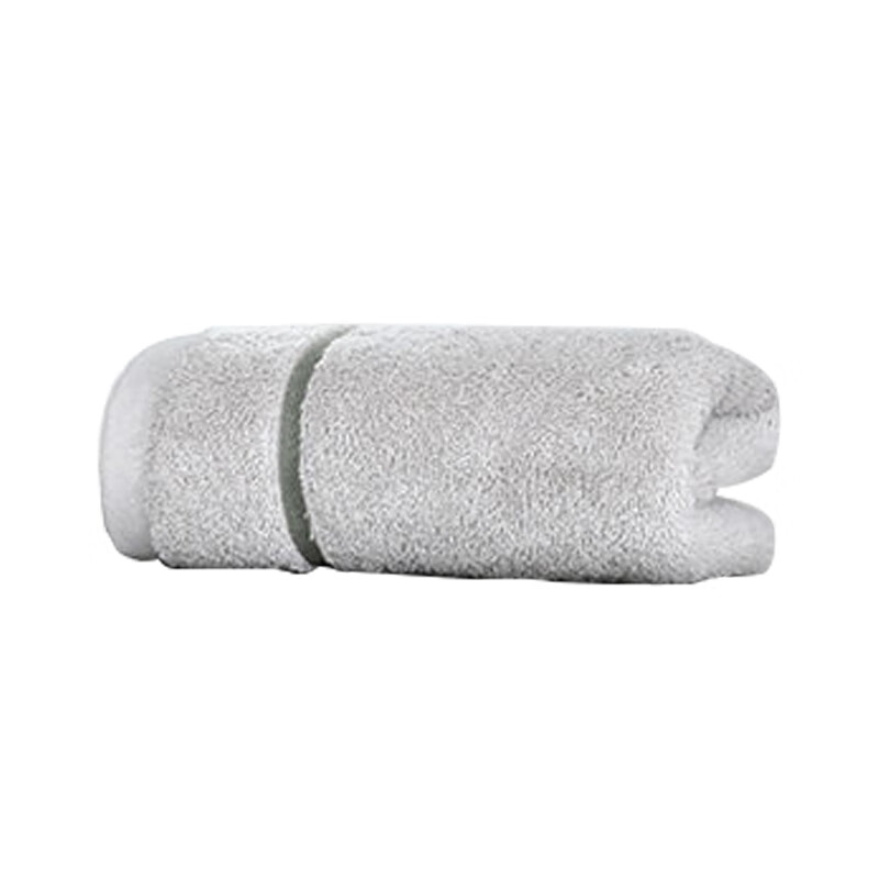 安居先森威尼斯新疆长绒棉抹布毛巾两用36*76cm 浅灰
