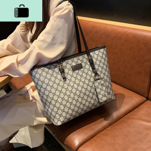 女包2020新款韩版潮百搭时尚休闲个性大气单肩包大容量手提包大包NEW LAKE女士单肩包