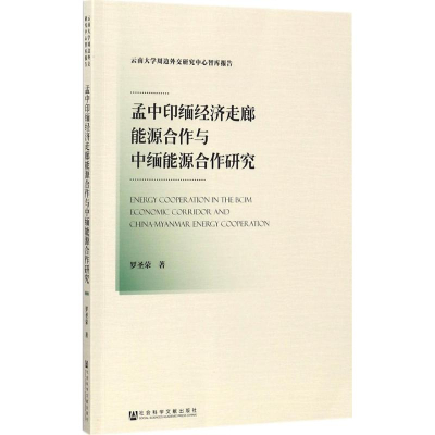 [M]孟中印缅经济走廊能源合作与中缅能源合作研究-9787520116312
