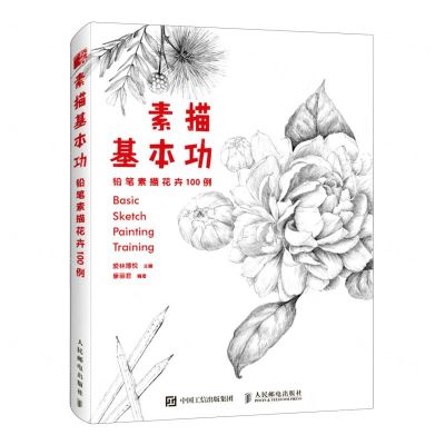[N]素描基本功(铅笔素描花卉100例)-9787115560582