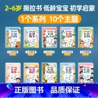 [全套10本]识字启蒙撕拉游戏书 [正版]识字启蒙游戏书宝宝撕拉书识字早教粘贴安静婴儿手撕撕书幼儿早教魔术贴2-3-6岁