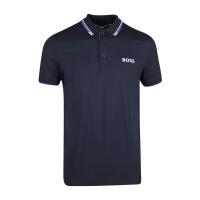 Hugo boss夏季款男士短袖 简约经典BOSS徽标商务风休闲POLO衫 棉质舒适透气