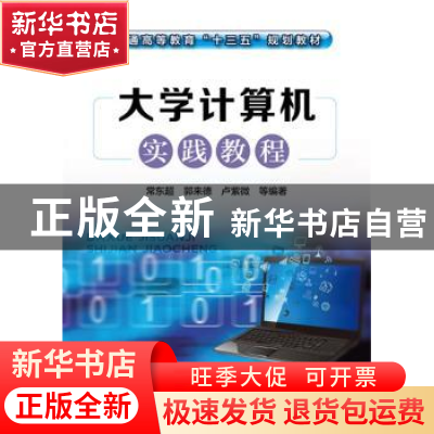 正版 大学计算机实践教程 常东超,郭来德,卢紫微等编著 化学工