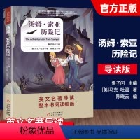 汤姆.索亚历险记 初中通用 [正版]2022经典名著阅读初中生英文名著导读整本书阅读指南汤姆索亚历险记夏洛的网小王子彼得