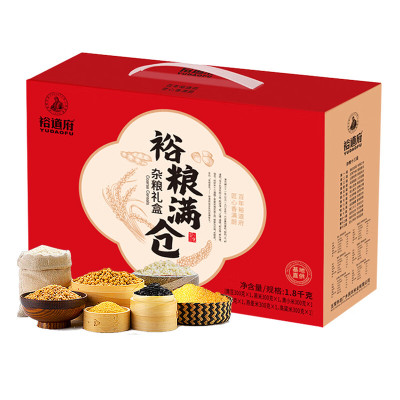 苏宁宜品推荐东北杂粮面粉中筋1.8千克礼盒装健康粗粮杂粮粉营养美味