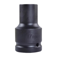 满盛达建 套筒头 后方1寸 17mm 个