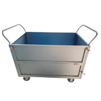 区南 围栏车 平板手推车 1500*700*1000mm钢板款 台