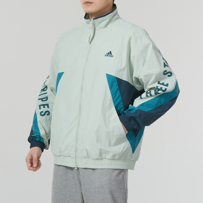 阿迪达斯(adidas)男女装新款百搭休闲运动立领夹克健身训练外套上衣 IS5148 ZP